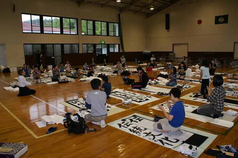 初参加の子達をねぎらうことから始まりました